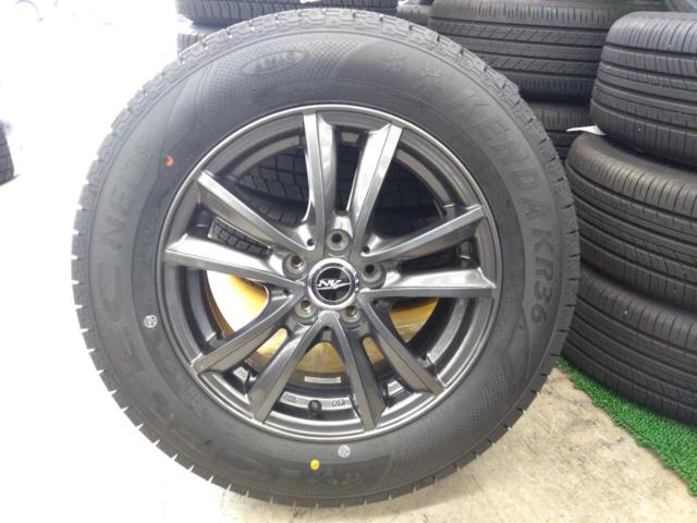 ☆未使用タイヤ付き☆weds NIRVANA NV + KENDA KR36