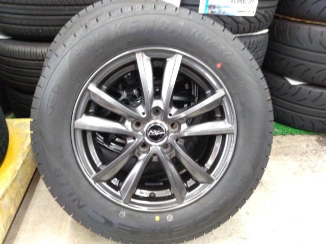 ☆未使用タイヤ付き☆weds NIRVANA NV + KENDA KR36