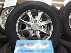 ☆未使用国産スタッドレス付き☆AUTOBACS SEVEN LEBEN BX  + BRIDGESTONE W300 145/80R12 80/78N (145R12 6PR)