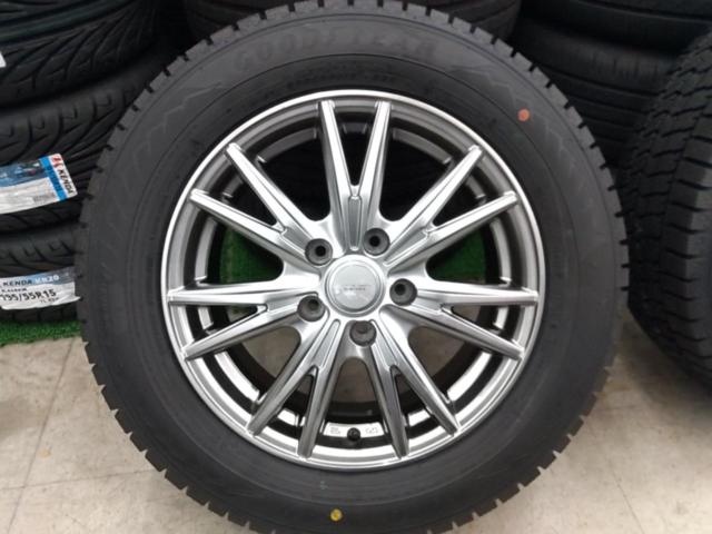 ☆未使用スタッドレス付き☆weds VELVA KEVIN  + GOODYEAR ICE NAVI 8 205/60R16 96Q