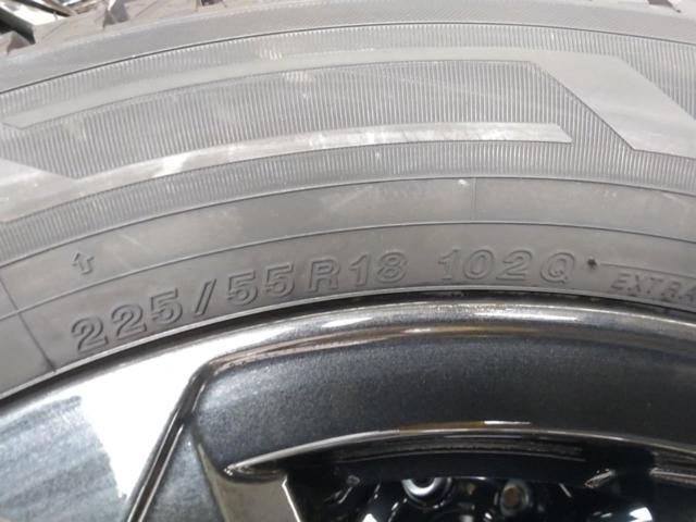 ☆未使用スタッドレス付き☆SL系フォレスター SPORT EXブラックセレクション 純正ホイール  + YOKOHAMA iceGUARD iG80 225/55R18 102Q