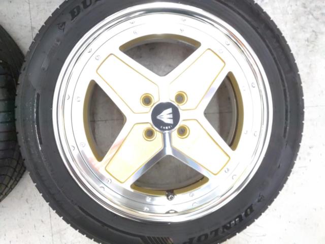 ☆低走行品☆ENKEI NeoClassic APACHE2 Neo+DUNLOP LE MANS V+ 185/55R16