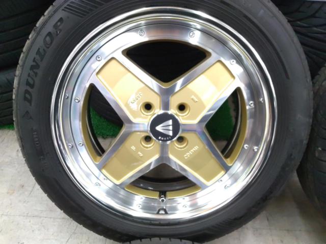 ☆低走行品☆ENKEI NeoClassic APACHE2 Neo+DUNLOP LE MANS V+ 185/55R16