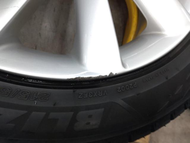VOLVO V60純正ホイール +BRIDGESTONE BLIZZAK VRX3