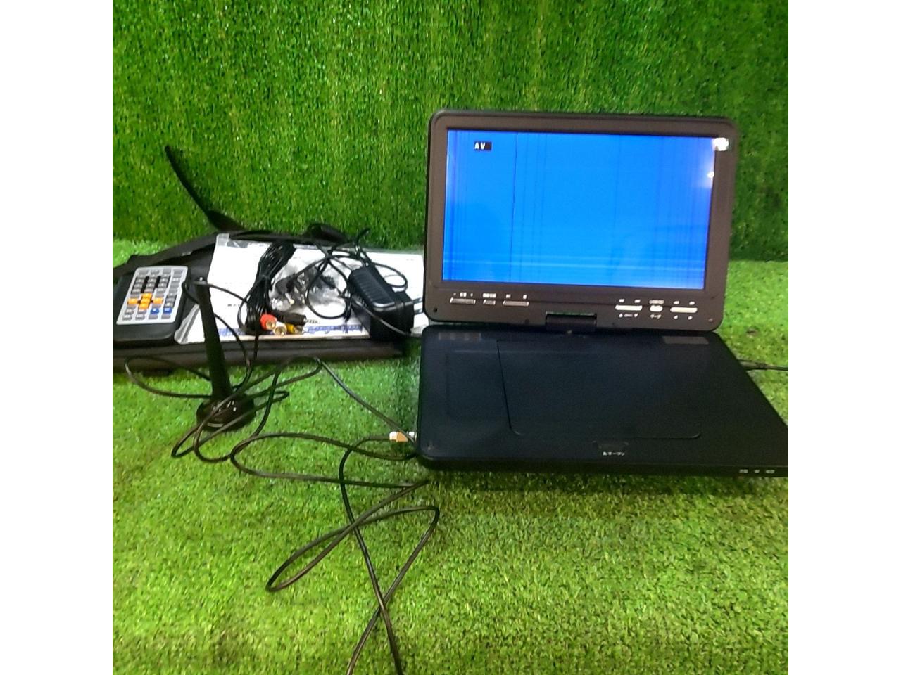 わけあり 10.1 フルセグ ポータブルDVDプレーヤー