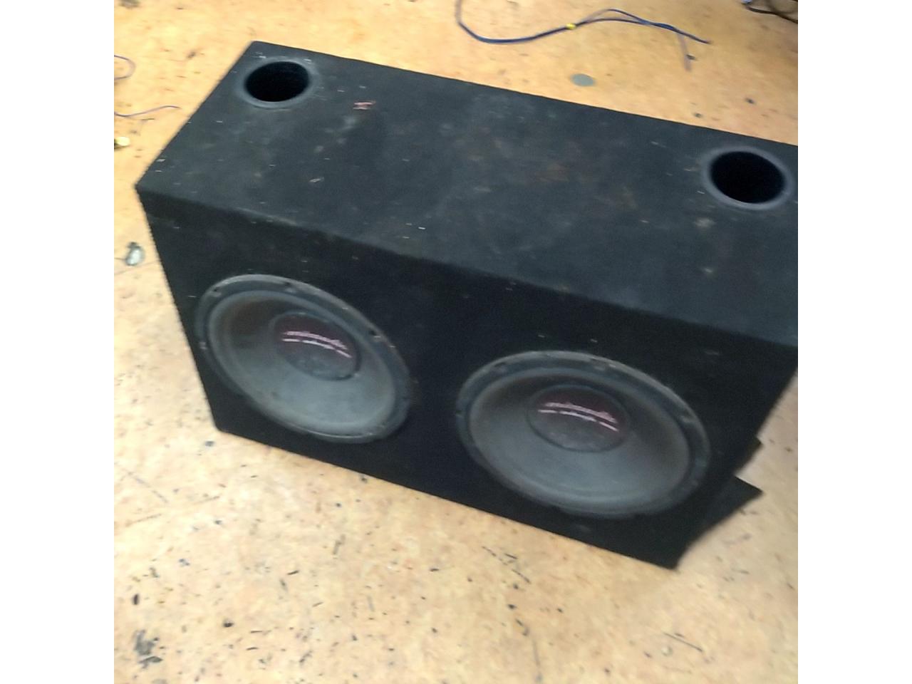 MicAudio サブウーファーBOX +2chパワーアンプ
