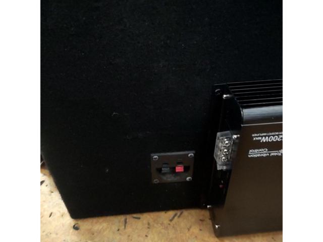 MicAudio サブウーファーBOX +2chパワーアンプ
