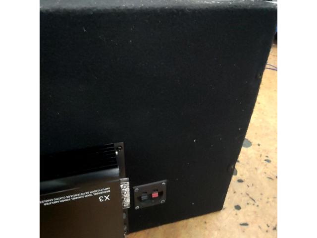 MicAudio サブウーファーBOX +2chパワーアンプ