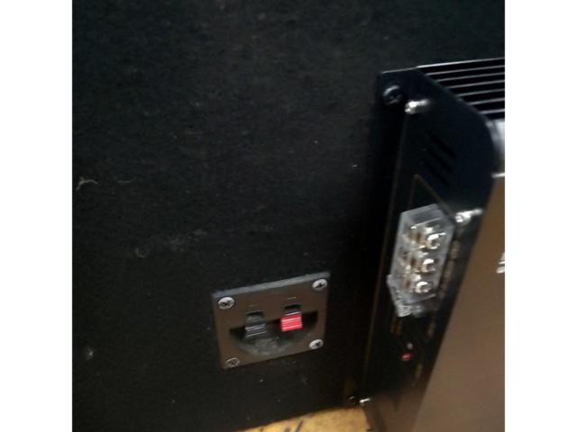 MicAudio サブウーファーBOX +2chパワーアンプ