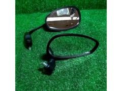 メーカー不明 10mm オーバル型 ミラー 左右セット