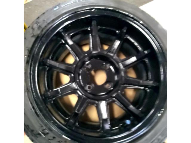 メーカー不明 10本スポーク  アルミホイール