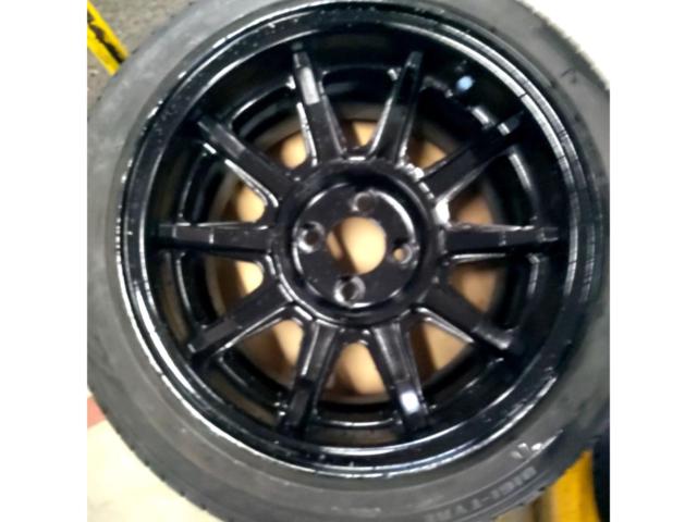 メーカー不明 10本スポーク  アルミホイール
