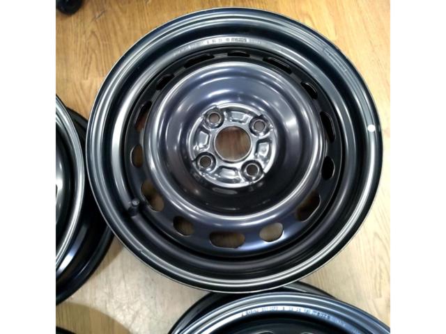 ★カッケナ 軽カー流用サイズ★ MAZDA2 純正スチールホイール