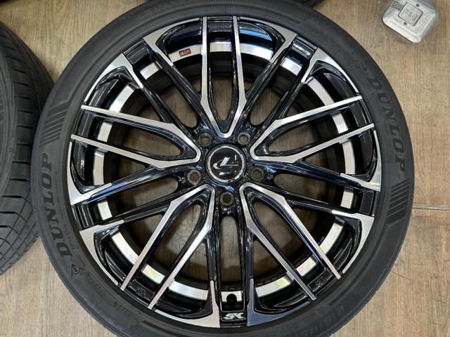 weds LEONIS SK + DUNLOP LE MANS V+