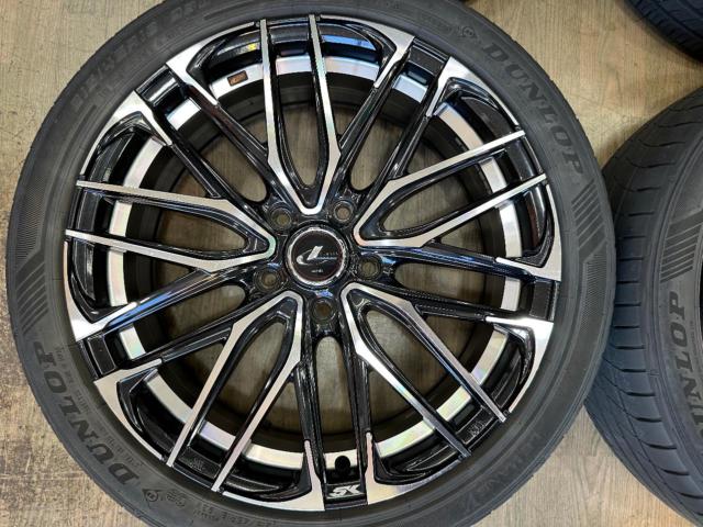 weds LEONIS SK + DUNLOP LE MANS V+