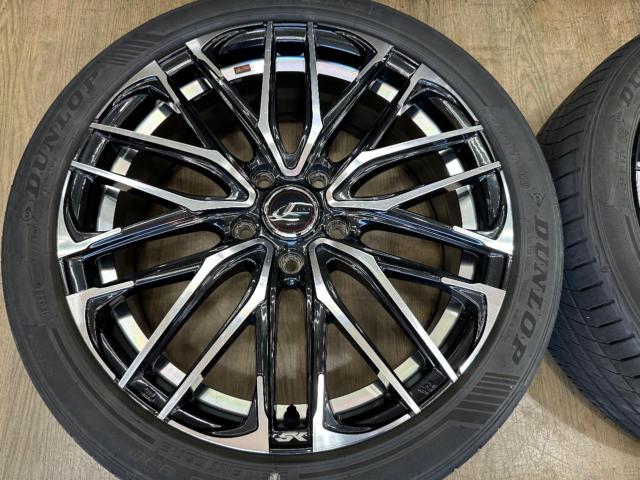 weds LEONIS SK + DUNLOP LE MANS V+