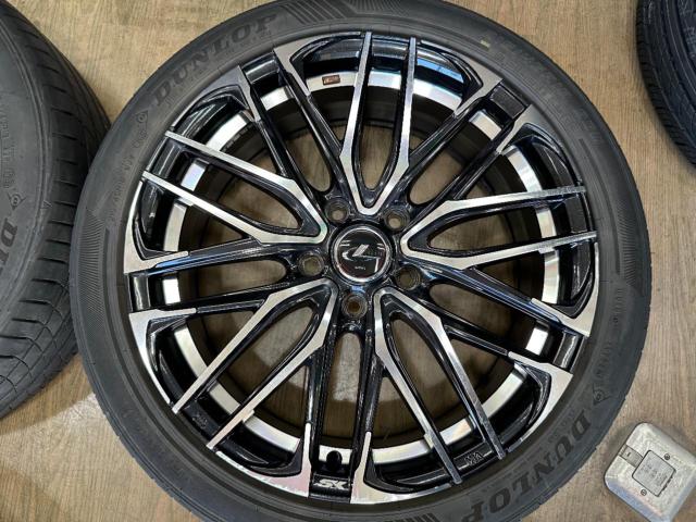 weds LEONIS SK + DUNLOP LE MANS V+