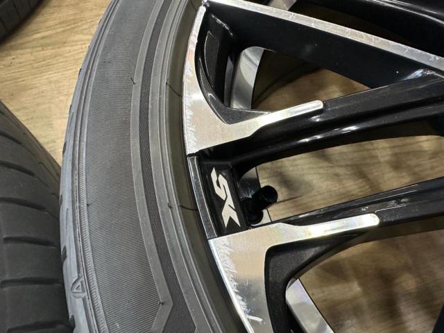 weds LEONIS SK + DUNLOP LE MANS V+