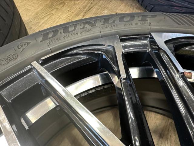 weds LEONIS SK + DUNLOP LE MANS V+