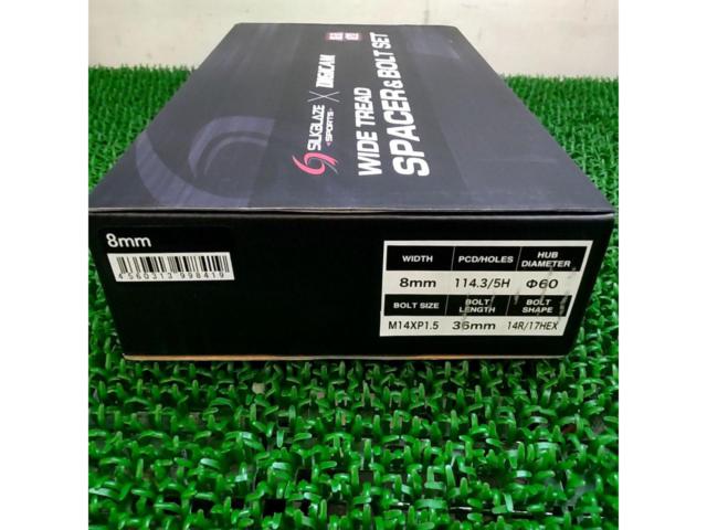 SilkBlaze
SPORTxDIGICAM
30 series
IS
Rear spacer
8 mm
114.3-5H
M14xP1.5