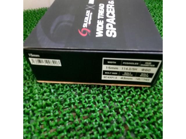 SilkBlaze
SPORTxDIGICAM
30 series
IS
Rear spacer
15 mm
114.3-5H
M14xP1.5