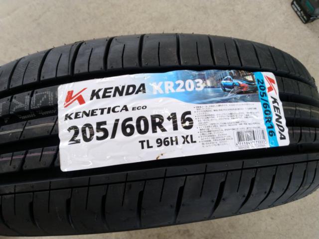 トヨタ 80系 ノア・ヴォクシー 前期 純正ホイール + KENDA KR203
