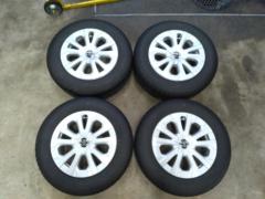 トヨタ プリウス 50系 純正アルミホイール  + BRIDGESTONE BLIZZAK VRX2 195/65R15 91Q