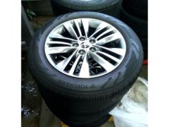 トヨタ アルファード 40系 Zグレード 純正アルミホイール+YOKOHAMA ADVAN V03A 225/60R18 100H 4本セット