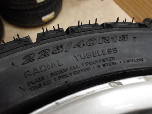 ホンダ シビック タイプR ユーロ FN2 純正ホイール + NEXEN WIN GUARD ice2