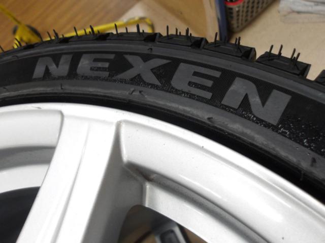 ホンダ シビック タイプR ユーロ FN2 純正ホイール + NEXEN WIN GUARD ice2