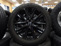 ★店頭試着無料♪★ マツダ CX-5/CX-8 ブラックトーンエディション 純正ホイール + MINERVA ECO SPEED2 SUV 【CX-5・CX-8】