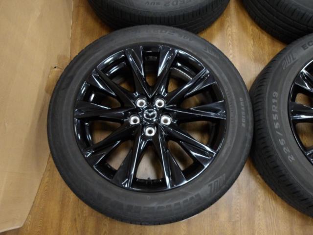 ★店頭試着無料♪★ マツダ CX-5/CX-8 ブラックトーンエディション 純正ホイール + MINERVA ECO SPEED2 SUV 【CX-5・CX-8】