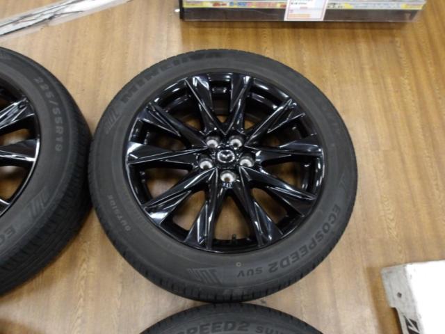 ★店頭試着無料♪★ マツダ CX-5/CX-8 ブラックトーンエディション 純正ホイール + MINERVA ECO SPEED2 SUV 【CX-5・CX-8】