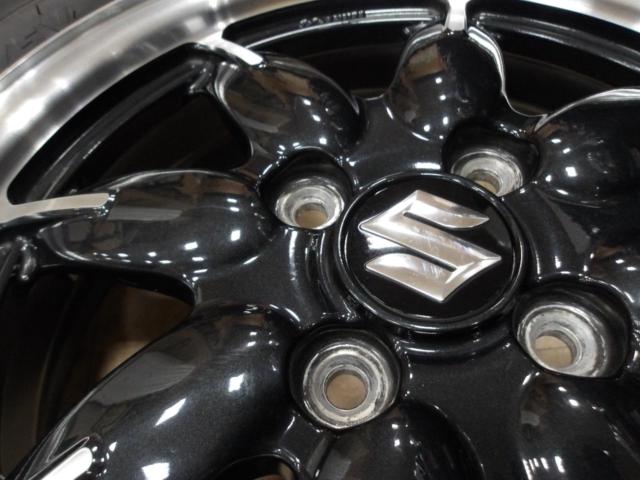 ★店頭試着無料♪★ スズキ アルト ターボ RS 純正 ホイール + GT RADIAL CHAMPIRO ECOTEC 【ワゴンR・アルトターボRS・スペーシア等】