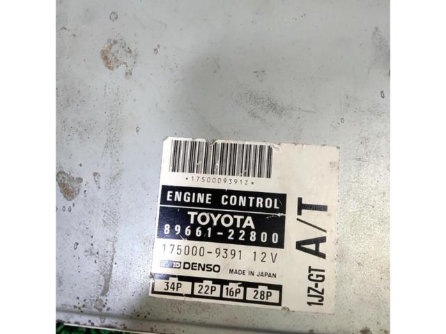 ワケアリ TOYOTA 89661-22800 純正ECU JZX100/AT/ターボ