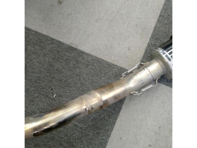 【ジクサー150】メーカー不明 フルエキゾーストマフラー