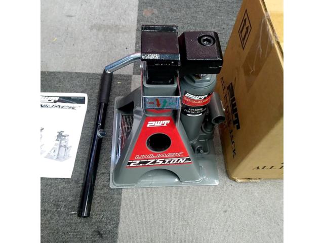 PWT UNIJACK 2.75t ジャッキスタンド一体型油圧ボトルジャッキ