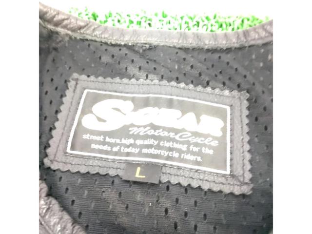 【サイズ:L】S:GEAR 半袖レザージャケット