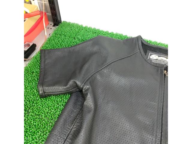 【サイズ:L】S:GEAR 半袖レザージャケット