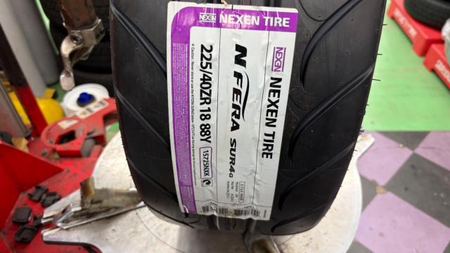 スバル純正(SUBARU)  ZD8/BRZ 純正ホイール  + NEXEN(ネクセン) NFERA SUR4G 225/40R18 88Y ☆バランス調整済み☆