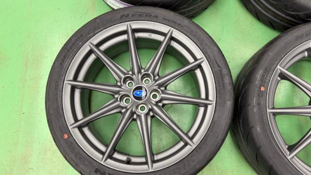 スバル純正(SUBARU)  ZD8/BRZ 純正ホイール  + NEXEN(ネクセン) NFERA SUR4G 225/40R18 88Y ☆バランス調整済み☆