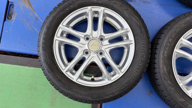 ☆バランス調整済みSET☆  BRIDGESTONE  Linz スポークホイール  +  BRIDGESTONE   BLIZZAK VRX2