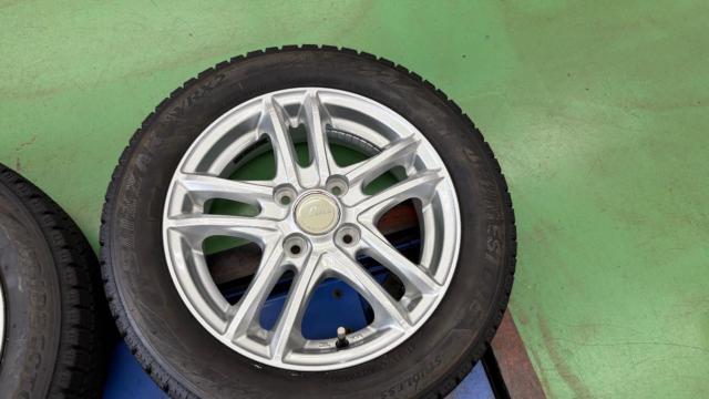 ☆バランス調整済みSET☆  BRIDGESTONE  Linz スポークホイール  +  BRIDGESTONE   BLIZZAK VRX2