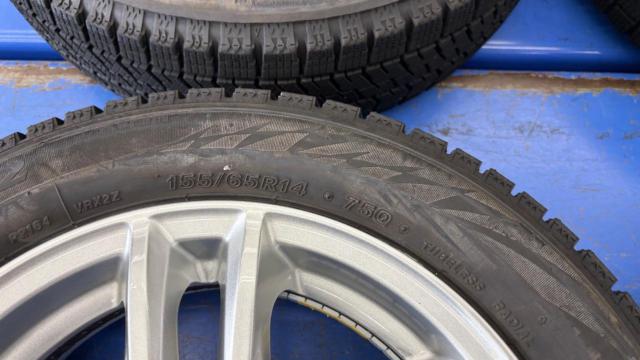 ☆バランス調整済みSET☆  BRIDGESTONE  Linz スポークホイール  +  BRIDGESTONE   BLIZZAK VRX2