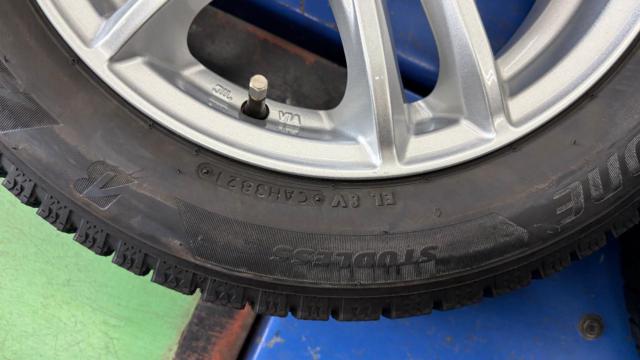 ☆バランス調整済みSET☆  BRIDGESTONE  Linz スポークホイール  +  BRIDGESTONE   BLIZZAK VRX2