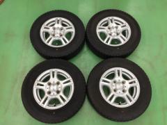 weds(ウェッズ) JOKER(ジョーカー) MAXIM (4HOLE) シルバー + DUNLOP(ダンロップ) WINTERMAXX SV01 ☆バランス調整済み☆