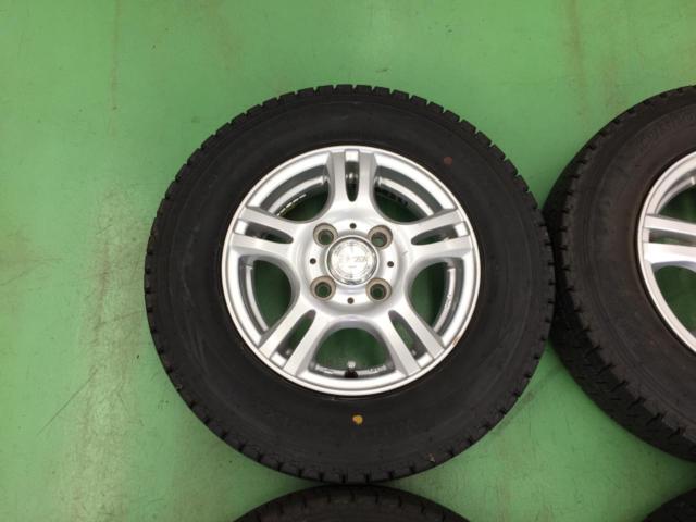 weds(ウェッズ) JOKER(ジョーカー) MAXIM (4HOLE) シルバー + DUNLOP(ダンロップ) WINTERMAXX SV01 ☆バランス調整済み☆