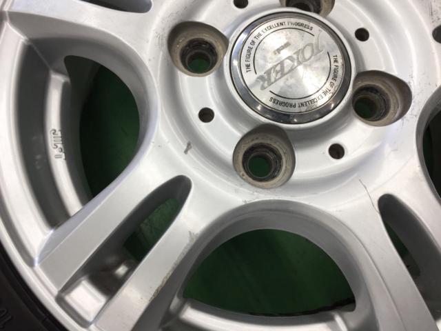 weds(ウェッズ) JOKER(ジョーカー) MAXIM (4HOLE) シルバー + DUNLOP(ダンロップ) WINTERMAXX SV01 ☆バランス調整済み☆