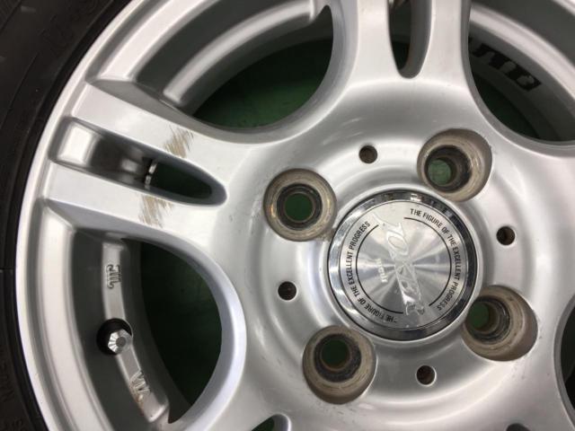 weds(ウェッズ) JOKER(ジョーカー) MAXIM (4HOLE) シルバー + DUNLOP(ダンロップ) WINTERMAXX SV01 ☆バランス調整済み☆