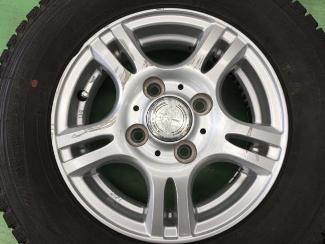 weds(ウェッズ) JOKER(ジョーカー) MAXIM (4HOLE) シルバー + DUNLOP(ダンロップ) WINTERMAXX SV01 ☆バランス調整済み☆